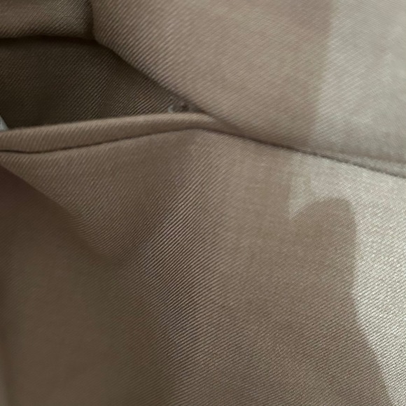 H&M Double Breasted Blazer Women's M Camel Tan NWT Preppy Academic Professional - Picture 12 of 16